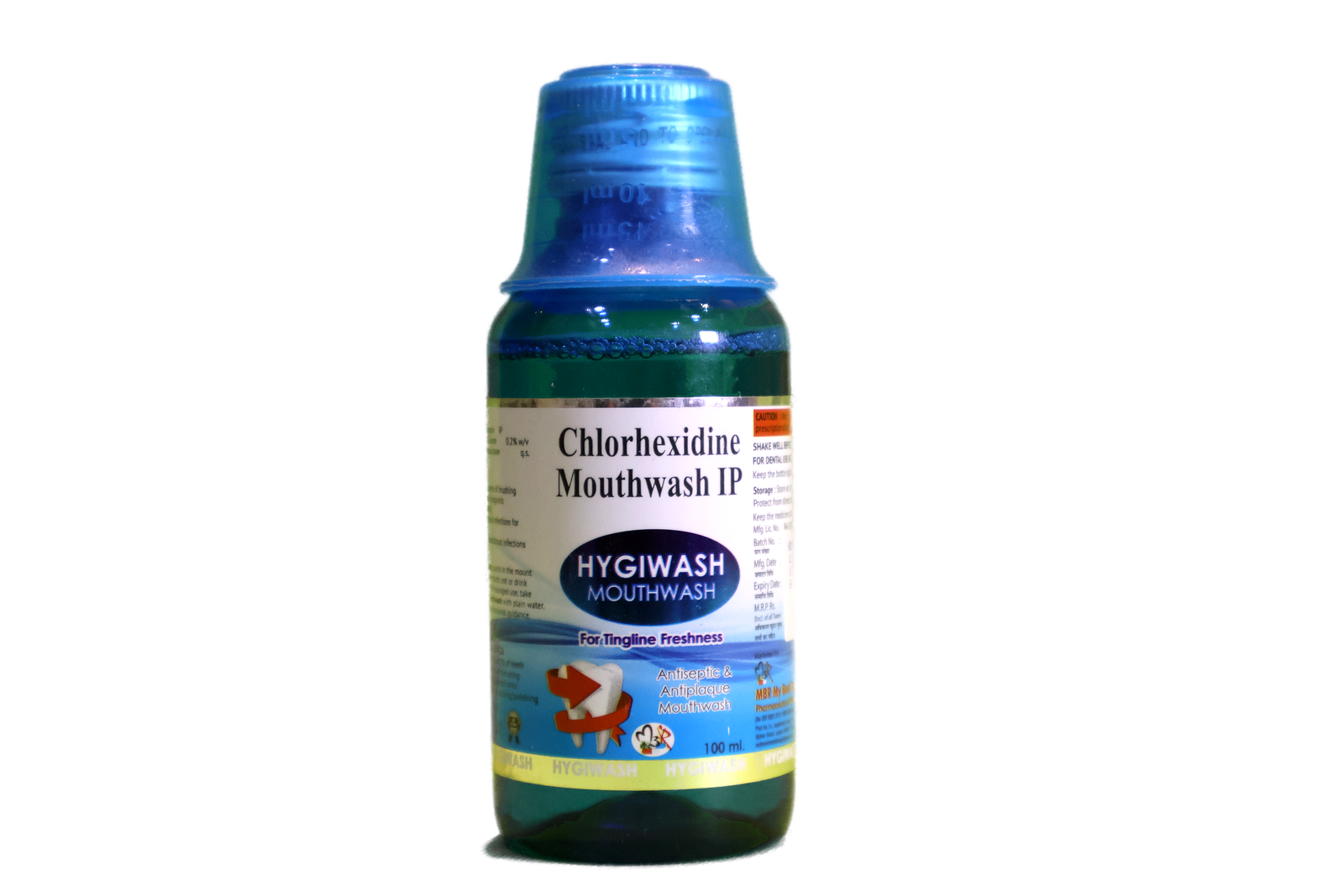 HYGIWASH Mouthwash packaging - My Best Remedies